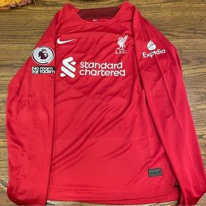 Liverpool FC Standard Chartered Long Sleeve Jersey